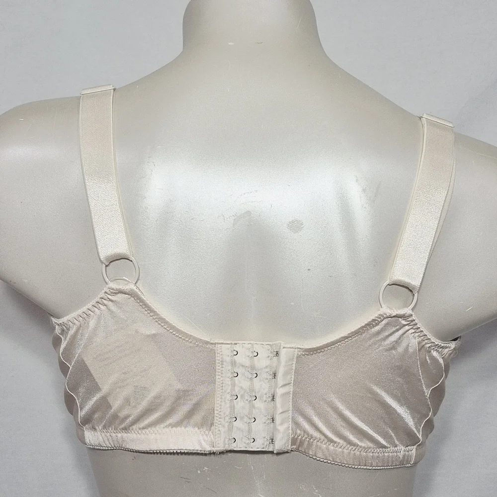 48DDD ABC Style 103 Jacquard Wire‎ Free Mastectomy Bra Beige NWT